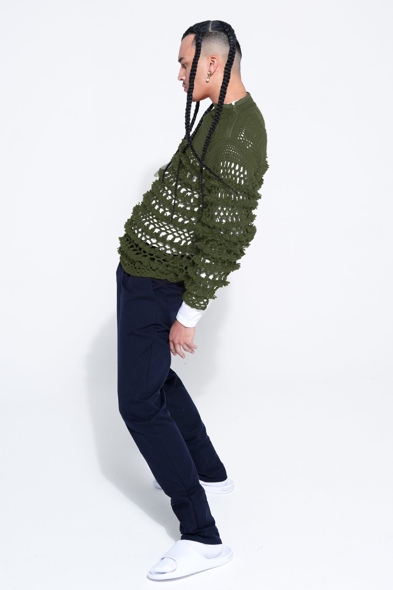 PIAI INGI SWEATER GREEN -SOLD OUT